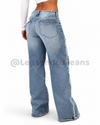 Jean stretch desgastes tipo cargo
