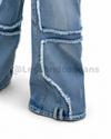 Jean stretch desgastes tipo cargo