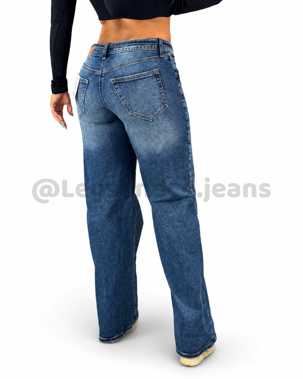 Jean tiro medio stretch cordon Cello